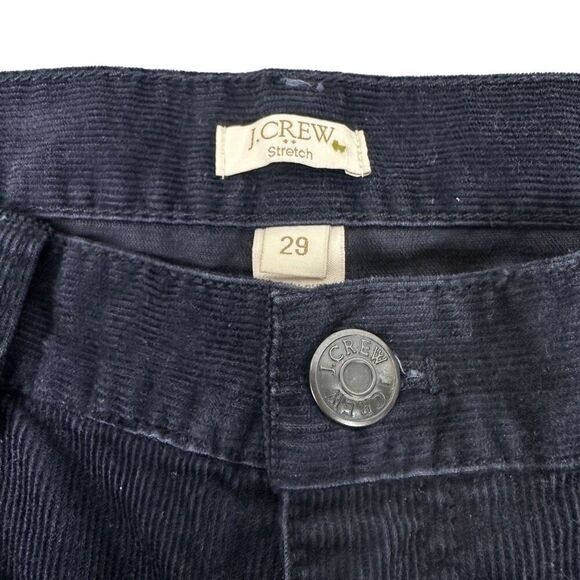 J Crew Skinny Stretch Corduroy Navy size 29 - Picture 4 of 6